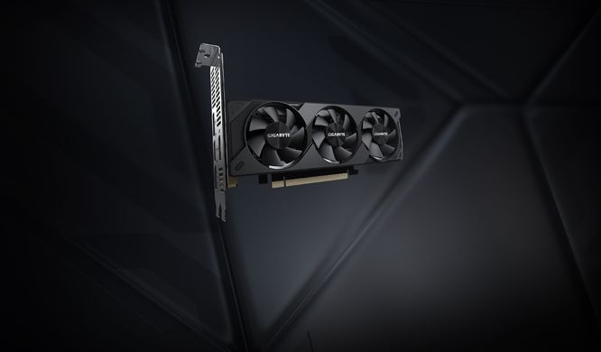 Gigabyte Видеокарта GeForce RTX 5060 8GB GDDR7 OC Low Profile GV-N5060OC-8GL фото