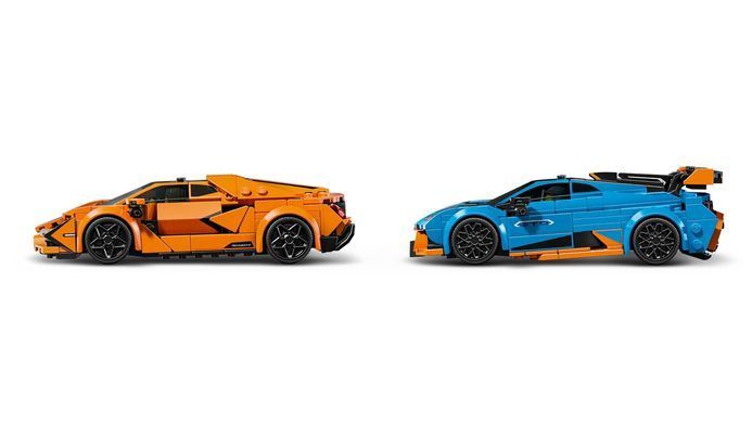 LEGO Конструктор Speed Champions Lamborghini Revuelto и Huracan STO 77238 фото