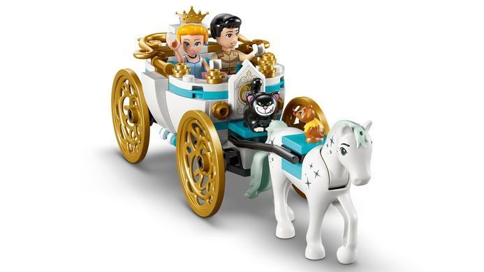 LEGO Конструктор Disney Princess Замок Попелюшки й карета 43275 фото