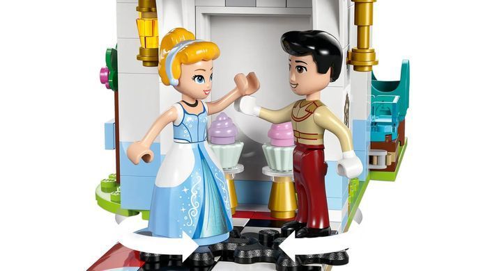 LEGO Конструктор Disney Princess Замок Попелюшки й карета 43275 фото