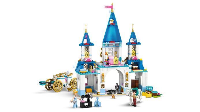 LEGO Конструктор Disney Princess Замок Попелюшки й карета 43275 фото