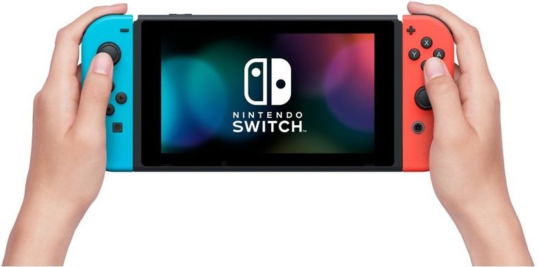 Ігрова консоль Nintendo Switch (неоновий червоний/неоновий синій) 45496453596 фото