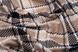 ARDESTO Плед Fleece, 130x160 см, 100% поліестер, клітинка коричнева