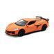 Автомодель - CHEVROLET CORVETTE Z06 2023 (оранжевый, светло-голубой) 10 - магазин Coolbaba Toys