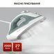Tefal Праска Virtuo 30, 2000Вт, 240мл, паровий удар -120гр, постійна пара - 27гр, керам. підошва, біло-зелений 8 - магазин Coolbaba Toys