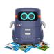 Розумний робот з сенсорним керуванням та навчальними картками - AT-ROBOT 2 (темно-фіолетовий, озвуч.укр) 4 - магазин Coolbaba Toys