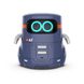 Розумний робот з сенсорним керуванням та навчальними картками - AT-ROBOT 2 (темно-фіолетовий, озвуч.укр) 1 - магазин Coolbaba Toys
