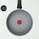 Tefal Сотейник Halo, 24см, з кришкою, алюміній, бакеліт, скло, сірий 3 - магазин Coolbaba Toys