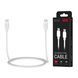 2E Кабель USB-C - USB-C Glow 60W 1m White 5 - магазин Coolbaba Toys