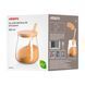 ARDESTO Банка для зберігання Midori Sugar 500мл, скло, бамбук, прозорий