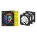 2E Gaming Комплект вентиляторов 2E GAMING Air Cool ACF120MB-ARGB, 3x120мм, 2000rpm, 4pin PWM +5VARGB, 20.5dBa, чёрный 13 - магазин Coolbaba Toys
