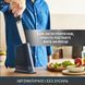 Tefal Кухонний ніж шеф-кухаря Tefal EverSharp, 2предмети, 16.5см, нержавіюча сталь, бакеліт, чорний 4 - магазин Coolbaba Toys