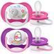 AVENT Пустышка ортодонтическая Ultra Air Animal для девочек 6-18 мес 2шт 1 - магазин Coolbaba Toys