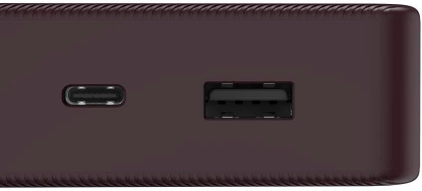 HAMA Акумулятор портативний літій-іонний Power Bank Hama 20000 мА&middot;год, USB-C, USB-A, plum 00201715 фото