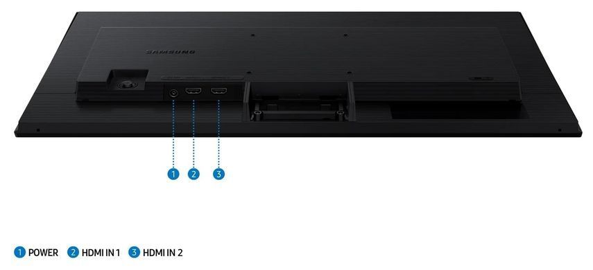 Samsung Монітор Samsung 23.8" S24F320 HDMI, IPS, 120Hz LS24F320GAIXCI фото