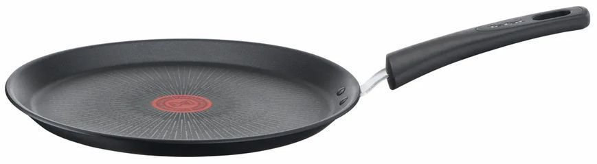 Сковорода Tefal Unlimited для блинов, 25см, покрытие Titanium Extra, индукция, Thermo-Spot, алюм., чёрный G2553872 фото