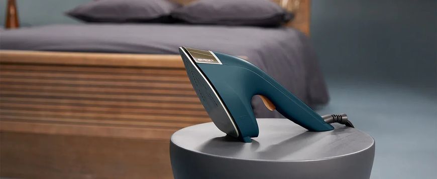 Tefal Відпарювач компактний Duo Power 2в1, 1700Вт, 400мл, паровий удар -180гр, постійна пара - 25гр, керам. підошва, синій JF4032E0 фото