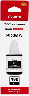 Чернила Canon GI-490 PIXMA G1400/G2400/G3400 Black 135ml 0663C001 фото