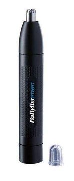BaByliss Триммер для стрижки волос в носу и ушах, 1 насадка, черный E650E фото