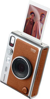 Fujifilm Фотокамера миттєвого друку INSTAX MINI EVO Brown 16812508 фото