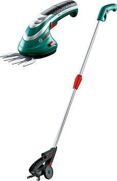 Bosch Кущоріз ISIO, акумуляторний 3.6 V Li 1.5 Ач, ніж 12 см, зі штангою 0.600.833.109 фото