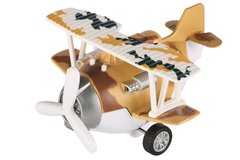 Літак металевий інерційний Same Toy Aircraft коричневий SY8016AUt-3 фото