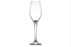 Набір бокалів для шампанського Ardesto Loreto 6 шт, 230 мл, скло AR2623LC фото