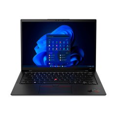 Ноутбук Lenovo ThinkPad X1 Carbon-10 14" 2.2K IPS AG, Intel i7-1260P, 16GB, F1TB, UMA, DOS, чорний 21CB008JRA фото