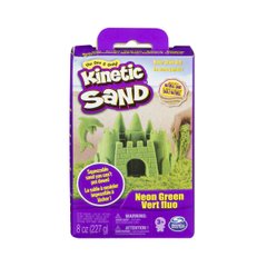 Пісок для дитячої творчості KINETIC SAND NEON (зелений, 227г) - купити в інтернет-магазині Coolbaba Toys