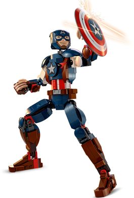 LEGO Конструктор Marvel Фігурка Капітана Америка для складання 76258 фото