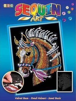 Sequin Art Набор для творчества BLUE Horse SA1517 фото