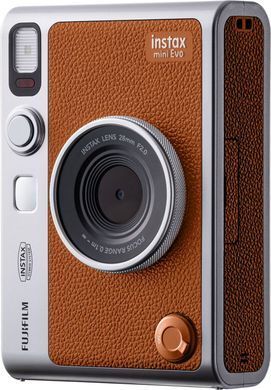 Fujifilm Фотокамера миттєвого друку INSTAX MINI EVO Brown 16812508 фото