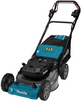 Makita Газонокосилка аккумуляторная LM001CZ, 2х18В LXT, 2000 м2, 70 л, 20 - 100 мм (8 позиций), SOLO LM001CZ фото