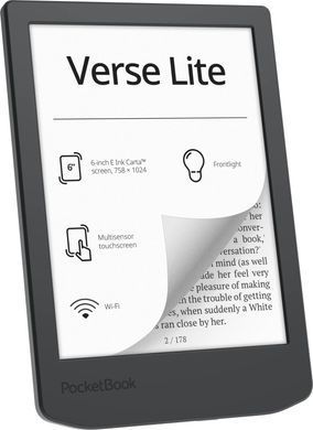 PocketBook Электронная книга 619 Verse Lite, Midnight Grey PB619-T-CIS фото