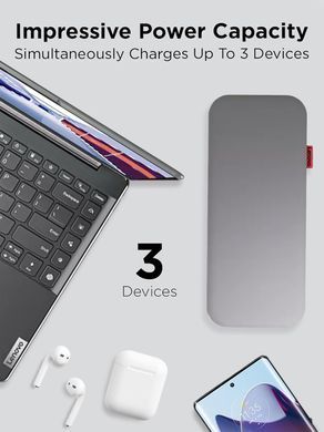 Lenovo Портативний зарядний пристрій Power Bank 20000 mAh, Go USB-C Laptop, Thunder Black 40ALLG2WWW фото