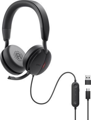 Dell Гарнітура Dell Pro Wired ANC Headset WH5024 520-BBGQ фото