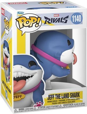 Funko Фігурка Funko POP Games: Marvel Rivals - Jeff the Land Shark 889698881692 фото