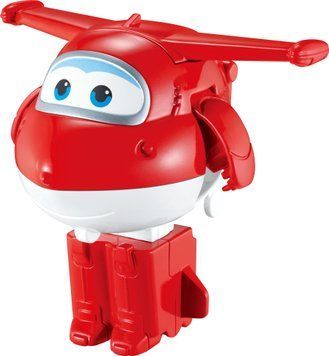 Super Wings Ігрова фігурка-трансформер Super Wings Transforming Джетт (Jett), 10см EU780621 фото