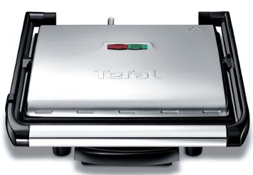 Tefal Гриль прижимной PaniniGrill 2000Вт, темп. режимов-1, металл GC241D38 фото