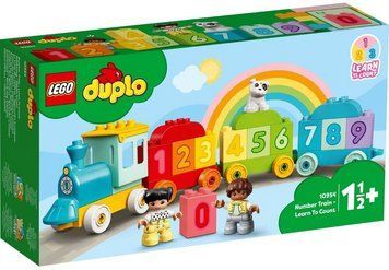 LEGO Конструктор DUPLO Поїзд з цифрами - вчимося рахувати 10954 10954 фото