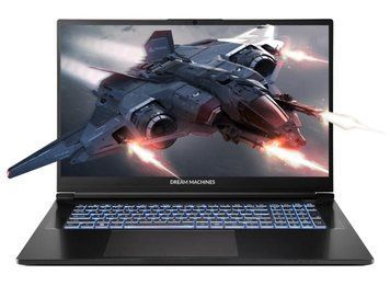 Dream Machines Ноутбук RG5060-17 17.3FHD IPS, Intel U9-275HX, 16GB, F1TB, NVD5060-8, DOS, чорний RG5060-17UA23 фото