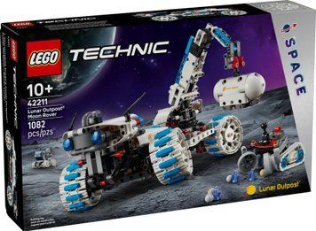 LEGO Конструктор Technic Місяцехід Lunar Outpost. Космічний корабель 42211 фото