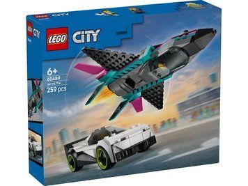 LEGO Конструктор LEGO City Реактивний літак проти автомобіля 60489 фото