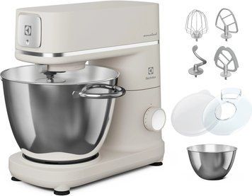 Electrolux Kitchen machine Electrolux, 1200W, cup-iron, case-iron, nozzles-4, white E6KM1-4OWT фото