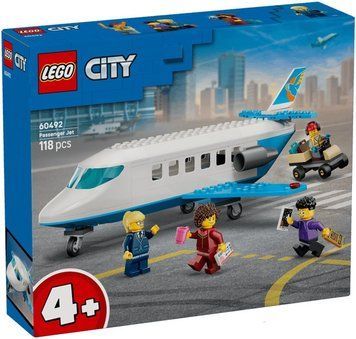 LEGO Конструктор LEGO City Пасажирський літак 60492 фото