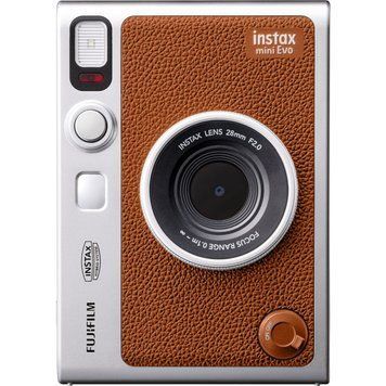 Fujifilm Фотокамера миттєвого друку INSTAX MINI EVO Brown 16812508 фото