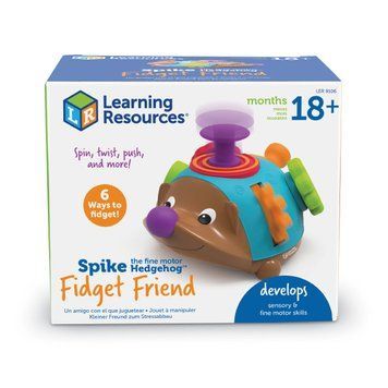 Розвиваюча іграшка LEARNING RESOURCES Spike The Fine Motor Hedgehog&trade; - ЇЖАЧОК-НЕПОСИДА LER9106 фото