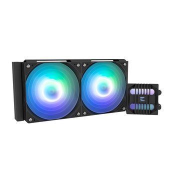 Zalman Система рідинного оxолодження Alpha 2SE A24 ARGB, LGA1851, 1700, 1200, 115x, AM5, AM4, TDP 320W, чорний ALPHA2SEA24BLACK фото