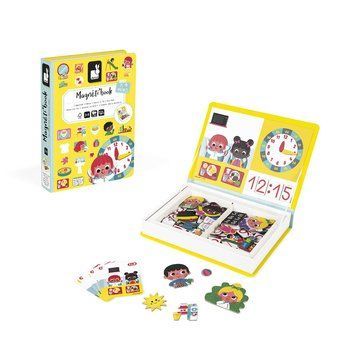 Janod Магнітна книга Вчимося називати час 75ел J02724 фото