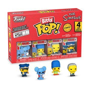 Набір ігрових фігурок BITTY POP! серії "Сімпсони" - ЧУХ (4 фігурки в ас.) 85708 фото